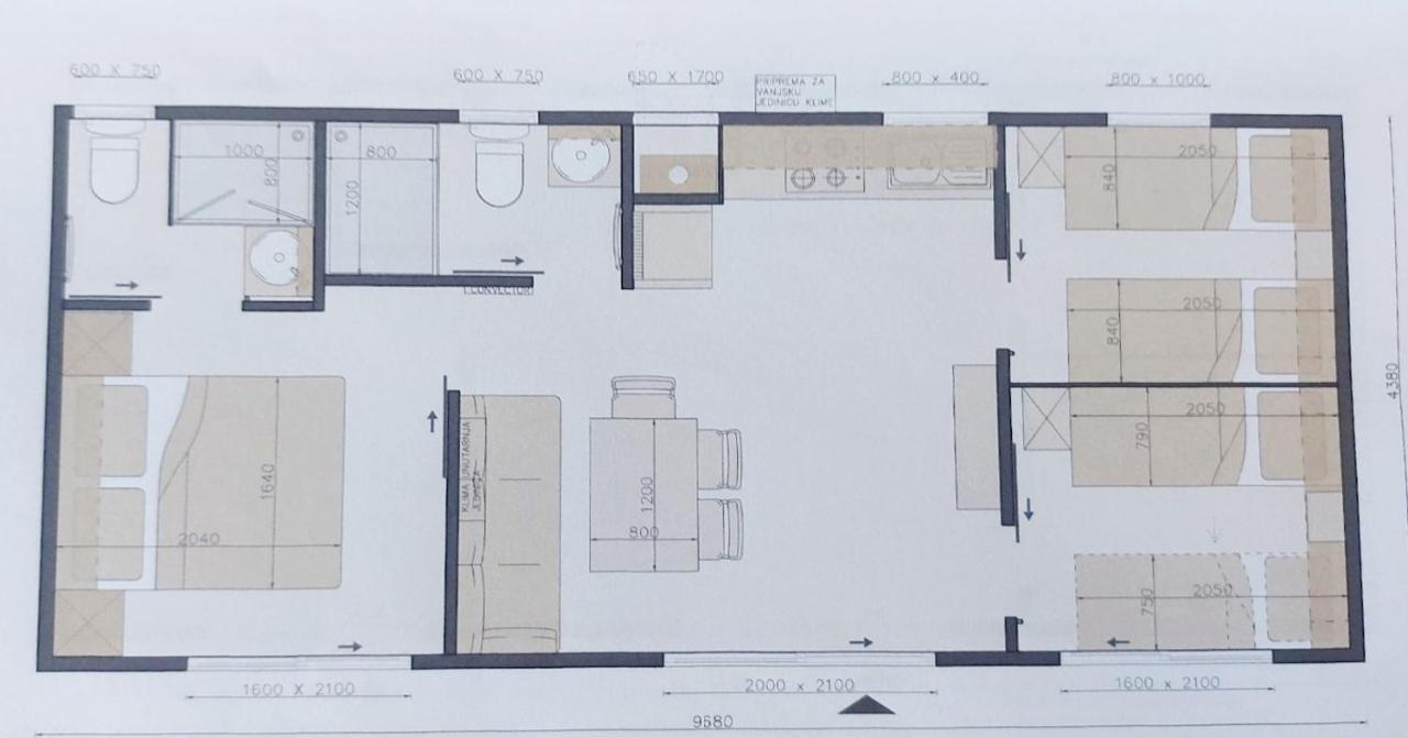 Mobile Home Mar Vista Selce Kültér fotó